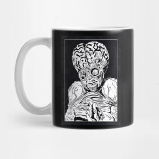 METALUNA MUTANT (Black and White) Mug